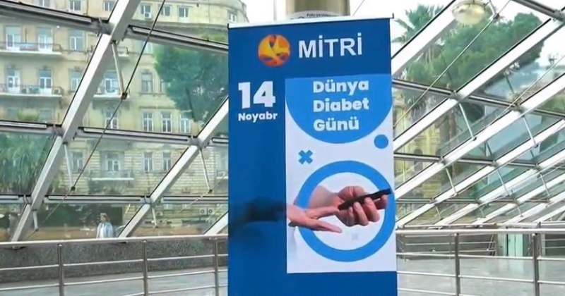 Dünya Diabet Gününə həsr olunmuş aksiya